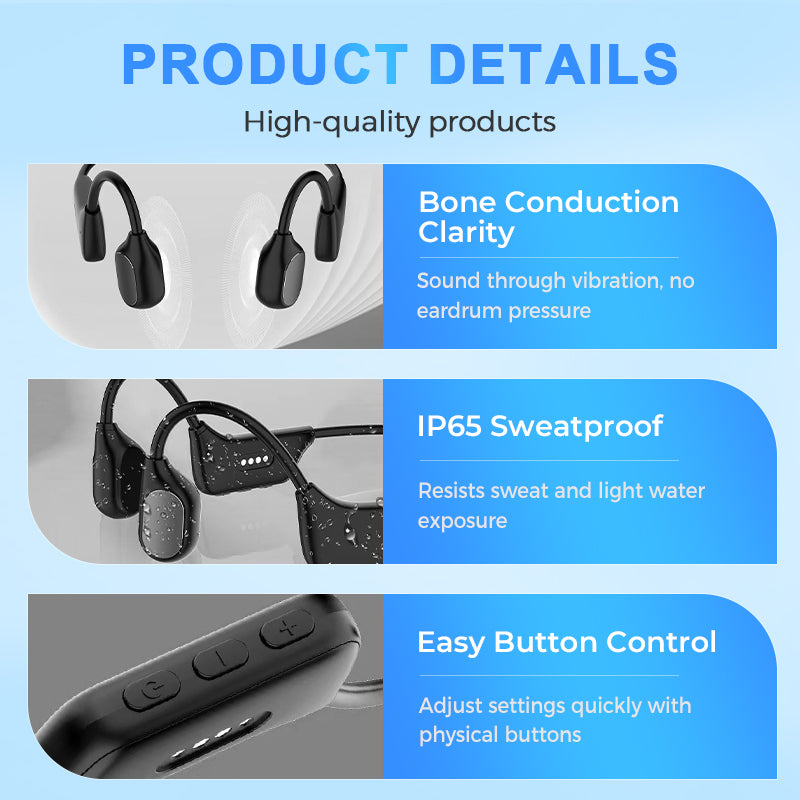 ⏰ Last Chance: 83% OFF Today!👂Advanced Open-Ear Bone Conduction Hearing Aid 💖Hear More. Live More.
