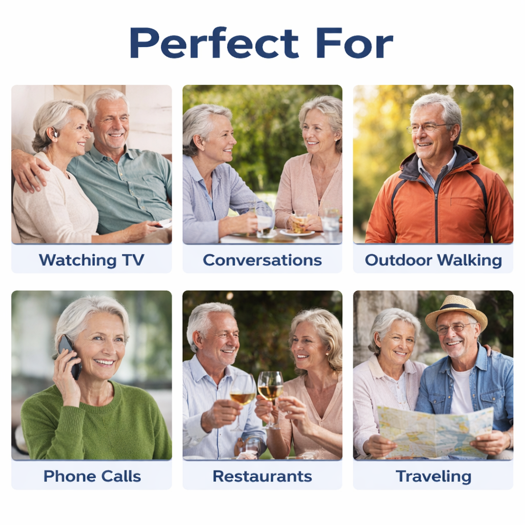 ⏰ Last Chance: 83% OFF Today!👂Advanced Open-Ear Bone Conduction Hearing Aid 💖Hear More. Live More.